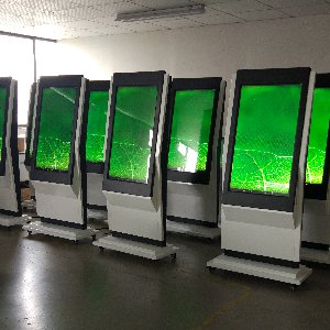 43寸斜面觸摸查詢一體機